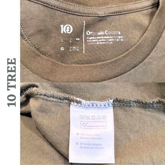 Sustainable Graphic T-Shirt by Tentree | Plant the Planet | Eco Friendly | Large - Picture 8 of 8